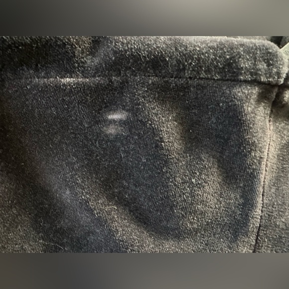 Blue Fish Hand Painted Cotton Velvet Coat in Silver Plum - Picture 7 of 8